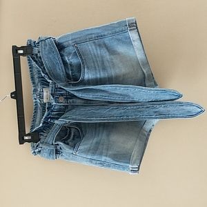 McGuire Denim Waist Bag Shorts Size 25